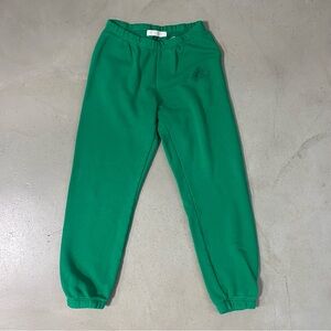 Spiritual Gangster sweatpants size xs Kelly green